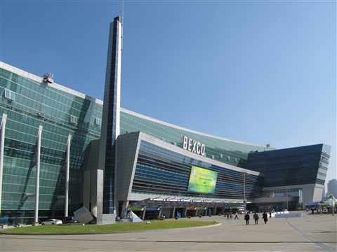 釜山 BEXCO 展覽會議中心外觀