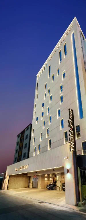 蠶室 Delight Hotel 外觀與住宿位置