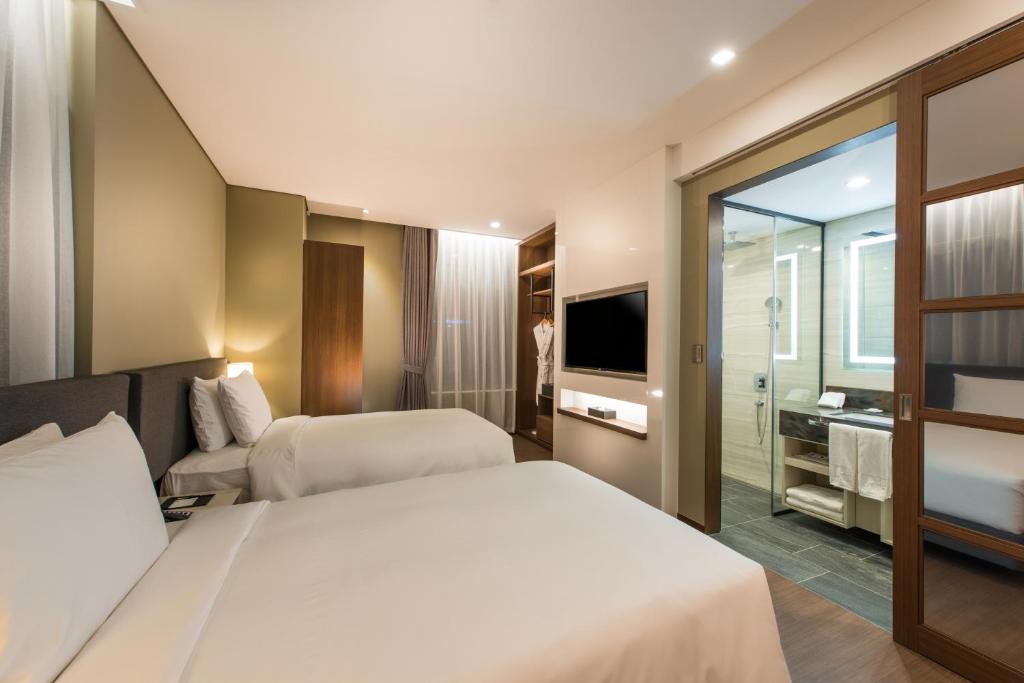 ENA Suite Hotel Namdaemun 雙床客房