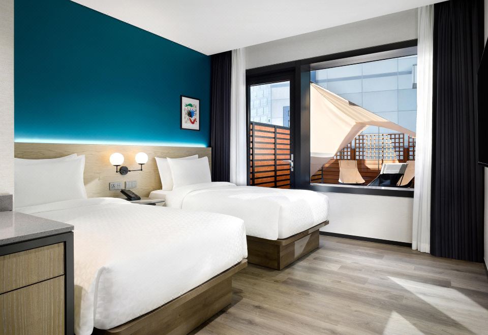 Four Points Josun Myeongdong 雙床客房