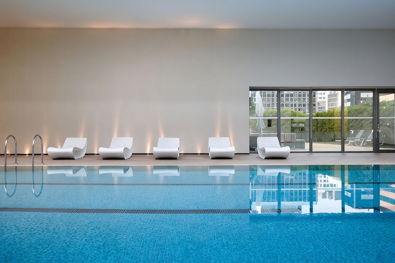 Lotte Hotel Seoul 室內游泳池