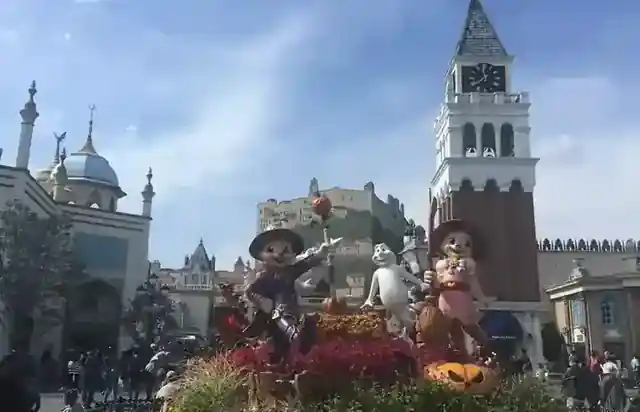 京畿道龍仁愛寶樂園戶外園區景觀